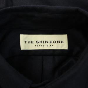 Shinzone WOOL DADDY SHIRT ウールダディシャツ ブラウス 長袖 レギュラーカラー ワンカラー F