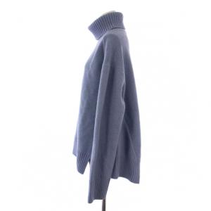 Framework ニット セーター 長袖 タートルネック ウール カシミヤ F ブルー 19080220300030 /BM