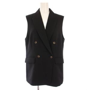 BEAUTY&YOUTH UNITED ARROWS シャークスキンスリーブレスジャケット セットアップ テーラード ダブル 総裏地 スラックスパンツ タック