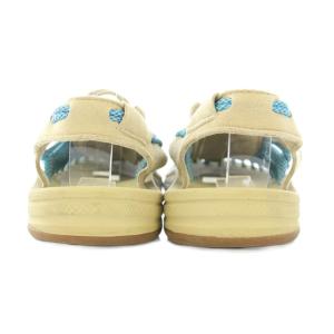 KEEN UNEEK ユニーク ストラップサンダル 厚底 24.5cm ベージュ 青 ブルー 1025187 /BB