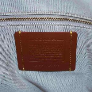 COACH ダコタ サッチェル グラブタン レザー ウィズ リンクド ティーローズ ハンドバッグ