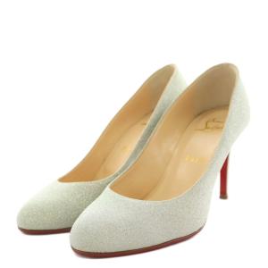 FIFILLE 85 GLITTER SUNSET パンプス ヒール アーモンドトゥ グリッター 37