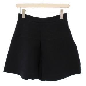 ショートパンツ ウール シルク I38 ブラック