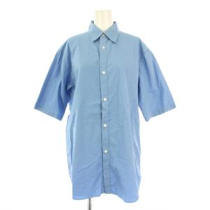 25SS WASHED FINX TWILL HALF SLEEVED SHIRT