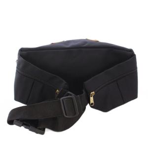 Eddie Bauer EddieBauer 80年代 黒タ ウエストバッグ ボディバッグ ロゴ 黒 ブラック /BB