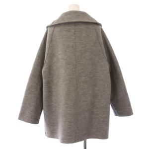 HERNO ウールジャケット アウター ジップアップ ワンカラー 42 グレー /BB