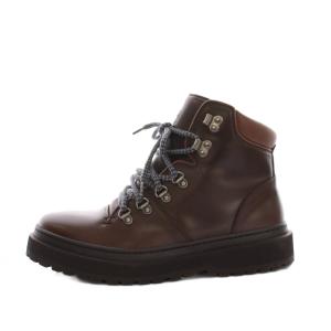 BRUNELLO CUCINELLI マウンテンブーツ レザー 40 ブラウン
