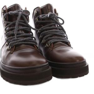 BRUNELLO CUCINELLI マウンテンブーツ レザー 40 ブラウン
