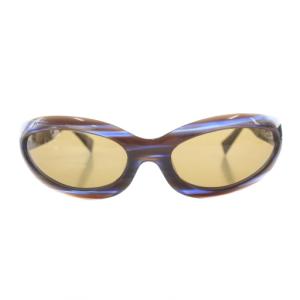 サングラス プラスチック 茶 ブラウン 青 ブルー カーキ A0312-04 /AN8