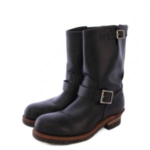 RED WING 11インチ エンジニアブーツ レザー US8.5 ブラック 2268