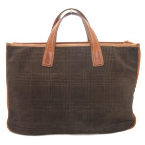 Daniel&Bob BEAMS F 別注 トートバッグ ロゴ 茶 ブラウン /AE