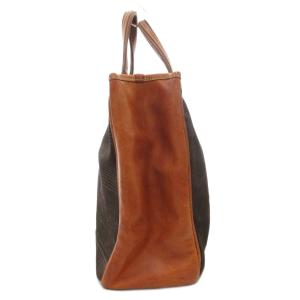 Daniel&Bob BEAMS F 別注 トートバッグ ロゴ 茶 ブラウン /AE