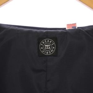 FREAK'S STORE テーラードジャケット ブレザー アウター シングル 総裏地 ウール混 M 紺 ネイビー /BB