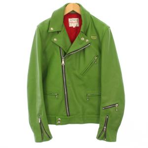 AVIAKIT CYCLONE サイクロン ライダースジャケット 40 グリーン