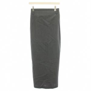 24AW モヘアMIXポプリン2WAYスカート ロング フレア イージー ウエストゴム ベアトップワンピース