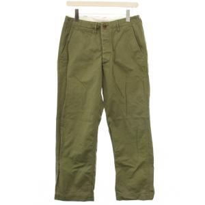 ダックディガー DUCK DIGGER ワークパンツ ボタンフライ W32 カーキ /TK