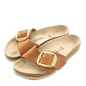 マドリッド サンダル レザー 23.0cm 茶 ブラウン /AN23