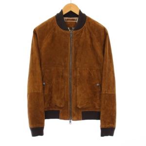 スエードジャケット XS ブラウン 85767
