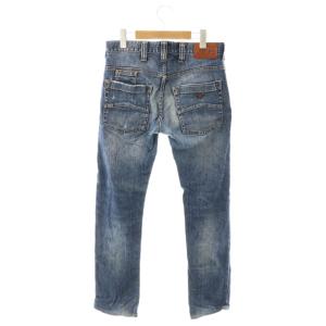 ARMANI JEANS デニム ジーンズ ボタンフライ W28 L34 インディゴ /DO