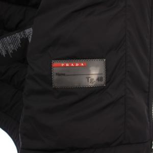 PRADA SPORT ダウンジャケット 48 ブラック SGH608