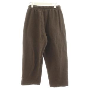 FOG ESSENTIALS スウェットパンツ イージーパンツ 裏起毛 ロゴ XS 茶 ブラウン /AN38