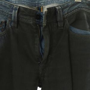 DIESEL Industry THANAZ デニムパンツ ジーンズ スタッズ スリム W32 L32 ブラック ブルー
