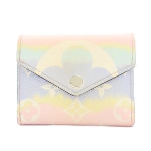 LVエスカル ポルトフォイユ ゾエ ミニ財布 モノグラム パステルカラー