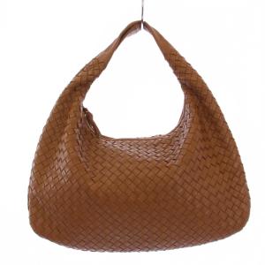 イントレチャート レザー ホーボーバッグ ブラウン 115653