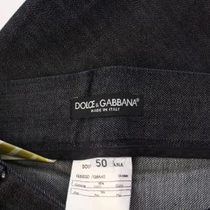 DOLCE&GABBANA デニムパンツ ジーンズ ジップフライ 50 インディゴ /BB