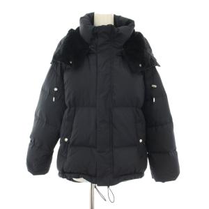 ダウンジャケット アウター フード 36 紺 ネイビー 19020586801010 /YT