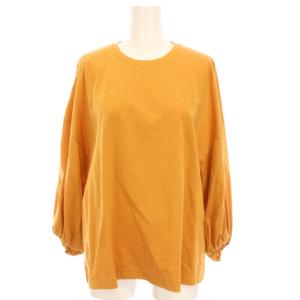 Tシャツ カットソー コットン 七分袖 38 オレンジ 3010900319 /YM