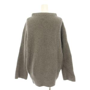 Deuxieme Classe クール Cool ニット セーター モックネック 長袖 グレー 19080500721030 /YT