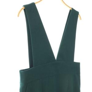 allureville ジャンパースカート スカート ロング タイト 2 緑 /NR