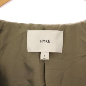 HYKE MOHAIR DOUBLE-BREASTED COAT