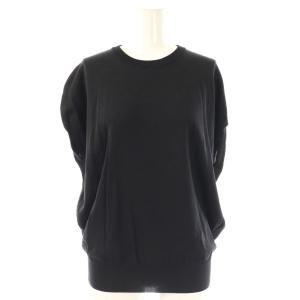 ウォッシャブルフレンチプルオーバー ニット カットソー F 黒 /NR