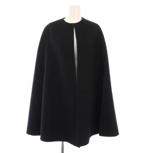 リバーサイドスリット ウール ケープコート 00 ブラック MB999-2710