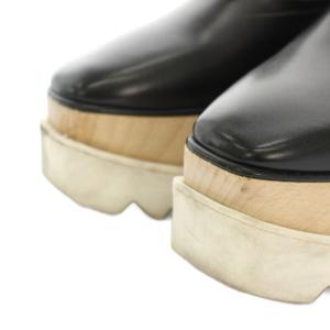 STELLA McCARTNEY エリス Elyse プラットフォームダービー レースアップシューズ 厚底 フェイクレザー エコレザー 36.5