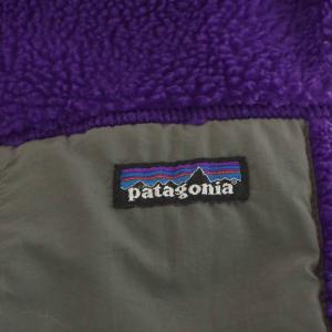 Patagonia クラシックレトロX フリースベスト ジップアップ ロゴ アウター S 紫 パープル 23046F0 /AN29