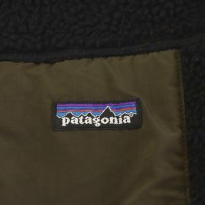 Patagonia クラシックレトロX フリースベスト ジップアップ ロゴ アウター S 黒 ブラック 23046F9 /AN32