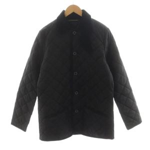 キルティングジャケット ナイロン アウター 38 黒 ブラック /AN22