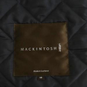 MACKINTOSH キルティングジャケット ナイロン アウター 38 黒 ブラック /AN22