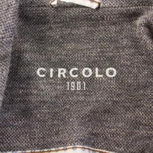 CIRCOLO1901 テーラードジャケット ブレザー アウター シングル 背抜き 麻 リネン 46 グレー /BB