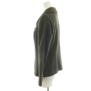 SYBILLA スーツ セットアップ ジャケット シングル フレアスカート ひざ丈 ウール 40 63-90 茶 ブラウン