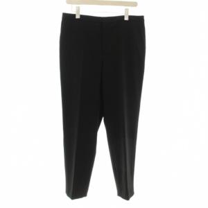 スーパーストレッチ テーパードパンツ ジップフライ 大きいサイズ 48 黒 ブラック PRWWKA0831