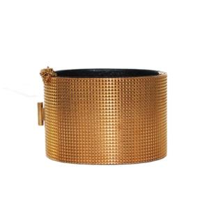 CELINE マンシェット ブレスレット バングル ゴールドカラー