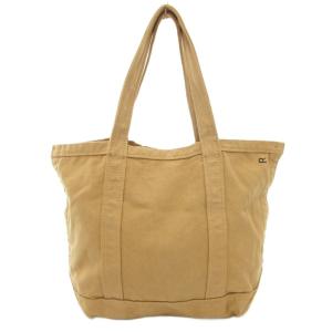 トートバッグ ロゴ キャンバス ベージュ /AE
