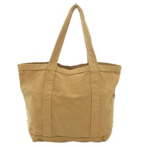 45R トートバッグ ロゴ キャンバス ベージュ /AE