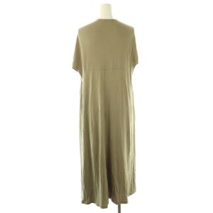 mizuiro ind mizuiroind ワンピース 半袖 カーキ /ES