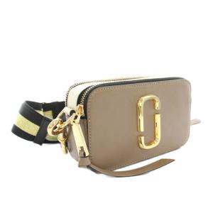 MARC JACOBS ザ スナップショット THE SNAPSHOT ショルダーバッグ レザー グレージュ M0014146