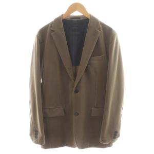 テーラードジャケット ブレザー コーデュロイ シングル 2B L 茶 ブラウン 51E42-642-46